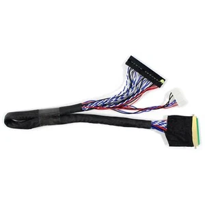 LVDS CABLE 40P 0.5mm Pitch 2ch 6bit for 15.6"~19" LCD Screen - Picture 1 of 4