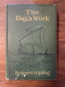 1899 The Day's Work by Rudyard Kipling Hardcover Vintage Antique - Bild 1 von 12