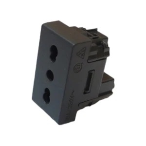 AVE NOIR 45 DOUBLE ATTACHMENT 10 / 16A 45306 / 15TS - Picture 1 of 2