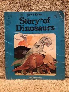 1982 book -  Now I know, Story of Dinosaurs by Troll Associates - Bild 1 von 7