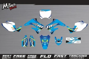 Graphics kit for TM Racing MX 2 Stroke 2004 2005 2006 2007 Decals Stickers Decor - Picture 1 of 6