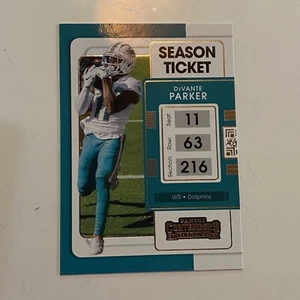 2021 Panini Contenders - Devante Parker #61 - Football Trading Card - Picture 1 of 2