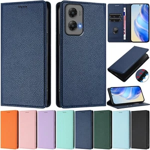 For Motorola Moto G Stylus/Power/Play 2024 2023 Phone Cases Leather Wallet Cover - Picture 1 of 103