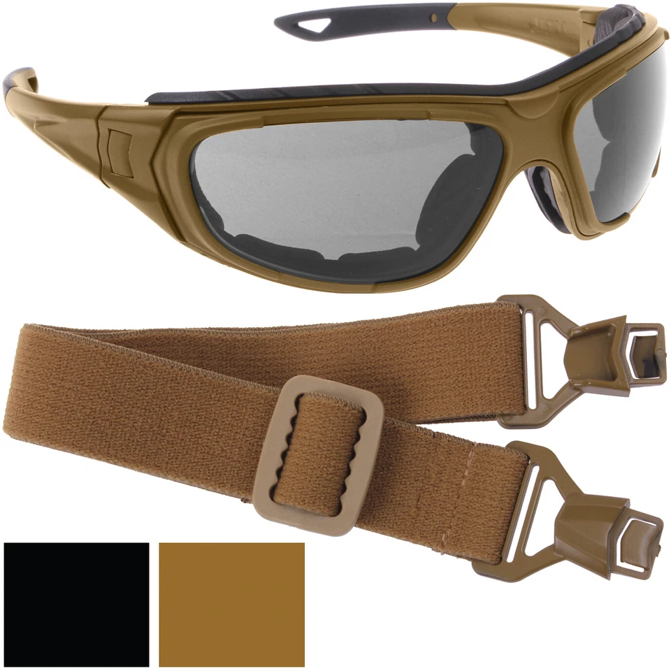 Tactical Goggles Sunglasses Interchangeable Optical System Eyewear Protection - Image 1 of 1