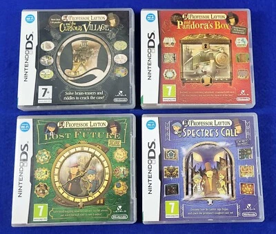 ds PROFESSOR LAYTON GAMES Make Your Selection (Works On US Consoles) And The - Image 1 of 2