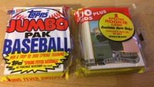 1989 Topps Jumbo Pack 100 Cards Mark Grace Felix Fermin Dave Johnson Dale Sveum