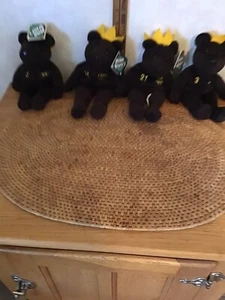 Lot (4) Bamm Beano’s Teddy Bears Maris Sosa Ruth McGwire Baseball MAKE OFFER! - Picture 1 of 11