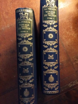 La Pérouse voyage autour du monde en 2 volumes tirage spécial exemplaire de tête - Photo 1/4