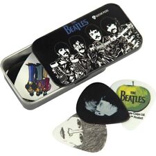 Beatles Signature Guitar Pick Tins DAddario Sgt. Peppers 15 Picks Collectible