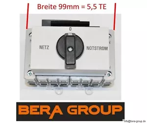 63A 400V Notstromumschalter Netzumschalter Notstrom Netz Last Umschalter Einbau - Bild 1 von 3