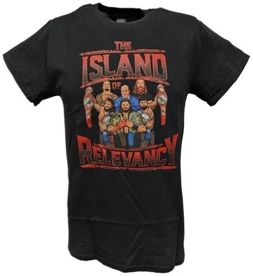 Bloodline Roman Reigns Paul Heyman Island of Relevancy T-shirt - Image 1 of 4
