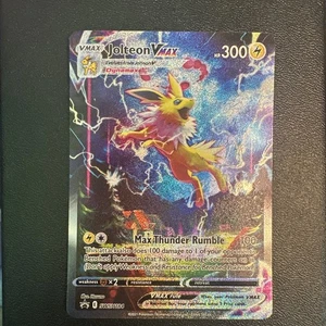 Jolteon VMAX SWSH184 Jumbo Card Sword & Shield: Black Star Promos Near Mint - Picture 1 of 6