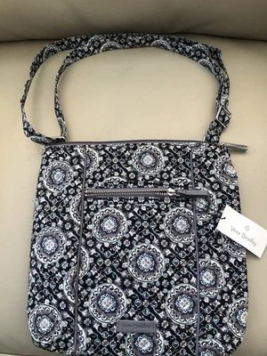 NWT Vera Bradley Iconic  Hipster Charcoal Medallion - Image 1 of 4