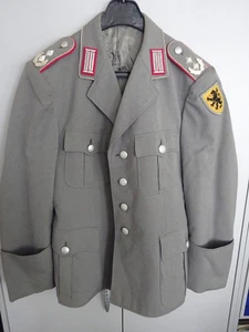 Frühe Bundeswehr Jacke um 1960 Oberstleutnant Panzer mit allen Abzeichen - Picture 1 of 11