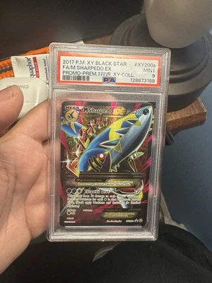 Pokemon M Sharpedo EX XY Premium Trainer Coll. Full Alt Art Promo XY200a PSA 9 - Image 1 of 2