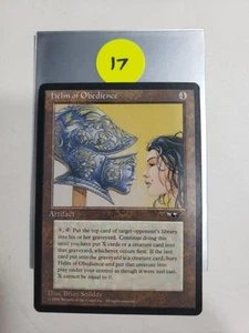 MTG Helm of Obedience Alliances, Magic The Gathering NM - Picture 1 of 14