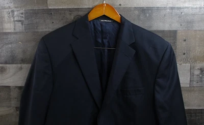 Vineyard Vines Blazer Mens 42R Navy Wool Two Button Gold Buttons Luxor SPJ - Image 1 of 4