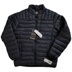 Hawke & Co Puffer Jacket Men's M Black Outerwear Performance Primaloft 2.0 NWT - Picture 1 of 14