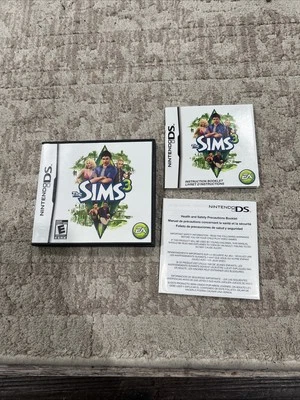Replacement CASE AND MANUAL ONLY WITHOUT (NO) GAME - Nintendo DS The Sims 3 - Image 1 of 4