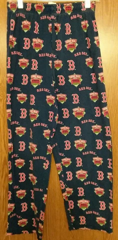 Boston Red Sox Genuine Merchandise Fenway Park Pajama Pants Vintage Size Small Cover