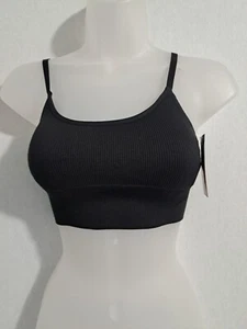 Avia Damen Seamless Longline U-Ausschnitt BH, Gr. XS schwarz * - Bild 1 von 7