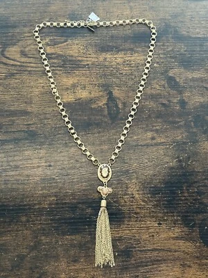 Collar New York & Company Tono Dorado Elegante Hermoso Coleccionable Foto 1 de 4