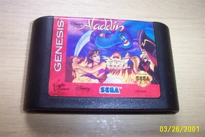 Disney's Aladdin Sega Genesis Cartridge Only Tested Works! - Picture 1 of 1