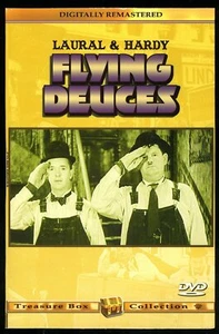LAURAL & HARDY FLYING DEUCES DVD Starring Stan Laurel and Oliver Hardy - Foto 1 di 2