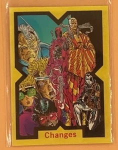 Tarjetas coleccionables Marvel X-Force 1991. CAMBIOS #55. Impel. Casi como nuevo. - Imagen 1 de 2