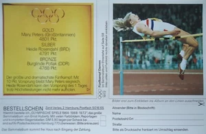 Imagen 58 huberty Olympia 1972 Dorado fünfkampf Mary Peters Reino Unido - Imagen 1 de 1