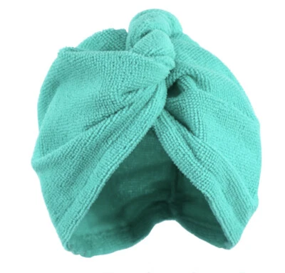 1 Rapid Fast Drying Hair Absorbent Towel Turban Wrap Soft Shower Bath Cap Hat - Image 1 of 4