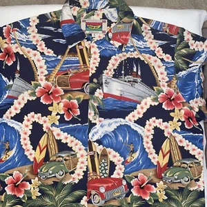 Banana Jack Hawaiian Shirt. size L. A11 - Picture 1 of 7