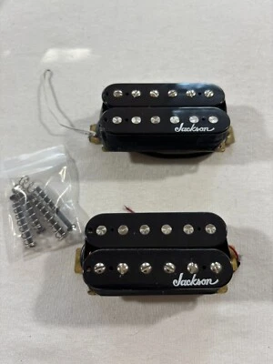 Pastillas Humbucker Jackson JS22 2015 Dinky Bridge Neck High Output con HW Foto 1 de 4