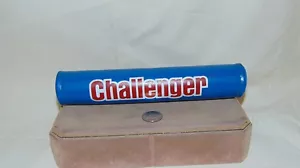 VINTAGE CHALLENGER BLUE SNAP ON BMX HANDLEBAR PAD 9" LONG 1/2" ID - Picture 1 of 4