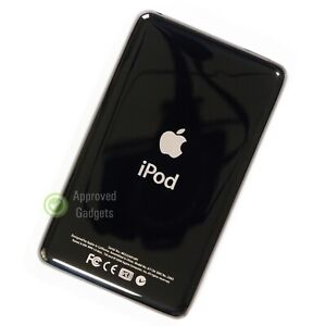 Black No Capacity iPod Classic Video Back Cover Custom SSD Mod Slim Housing Thin