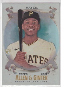 Ke'Bryan Hayes 2021 Topps Allen & Ginter Hot Box Rookie Pittsburgh $1.50 SHIP - Picture 1 of 2