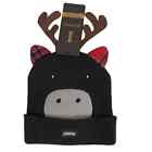 Igloos Beanie Kids One Size LED Lighted Knit Reindeer Winter Hat Girls Boys