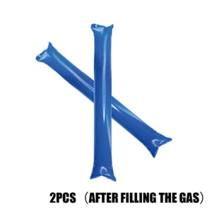 2Pcs/Set Inflatable Cheer Sticks World Cup Tube Baton Party Football Sports Gift - Picture 1 of 21