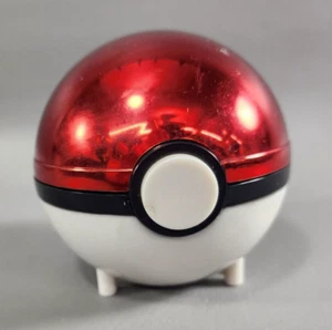 Pokémon Ball '1999 Rot Metallic Outer Case mit Kampfnarben - Bild 1 von 9