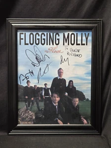 2008 Flogging Molly Float Promotional Poster, Signed and Framed - Picture 1 of 6