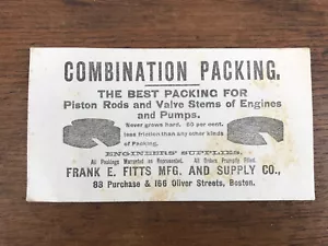Oldtimer KFZ Kolbenstangen & Ventilschaft Löscher Frank E. passt Herstellungsjahr Boston - Bild 1 von 3