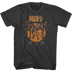 Kiss Destroyer 1976 Camiseta masculina Metal Music Band Merch - Imagen 1 de 3