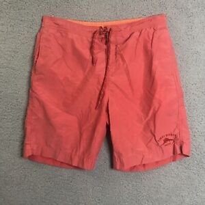 Tommy Bahama Relax Swim Trunks Men Size L Pink Nylon Mesh Lined Board Shorts