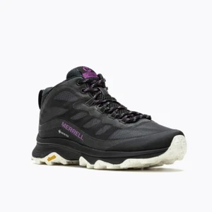 BOTAS PARA CAMINAR MERRELL MOAB SPEED MID GTX PARA MUJER IMPERMEABLES BOTAS GORE-TEX UK 4 - Imagen 1 de 6