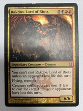 🔅Rakdos, Lord Of Riots 🔅 Return To Ravnica 🔅HP🔅
