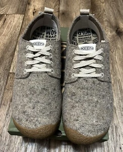 Keen Mosey Derby Men’s 10.5 Taupe Felt/Birch New NIB - Picture 1 of 6