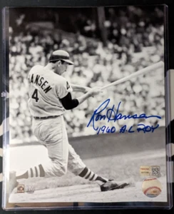 Ron Hansen 8X10 Signed Photo TRISTAR Authenticated 1960 AL ROY 8X10 Top Loaded - Picture 1 of 3