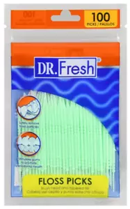 Dr. Fresh Soft Bristle Dental Floss Picks, 100 ct - Picture 1 of 1