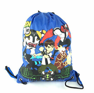 Official Ben 10 Boys Drawstring Trainers Pumps Pe Backpack Gym School Bag Zeon