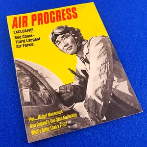 AIR PROGRESS RED CHINA-THIRD LARGEST AIR FORCE MARCH 1967 VINTAGE MAGAZINE - Imagen 1 de 9
